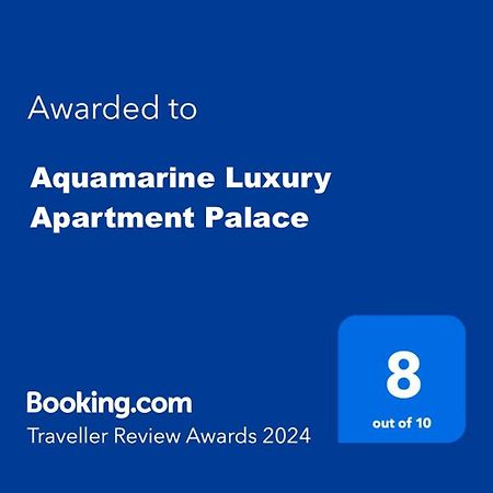 Aquamarine Luxury Apartment Palace 부쿠레슈티 외부 사진